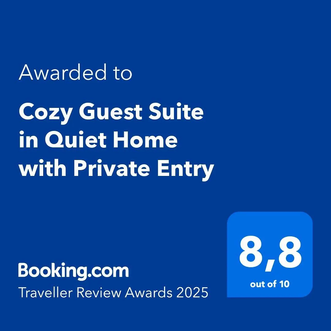 Apartment Cozy Guest Suite In Quiet Home With Private Entry Vancouver